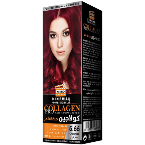 Qershi e Kuqe Nitro Canada Cinema Professional Hair Color System