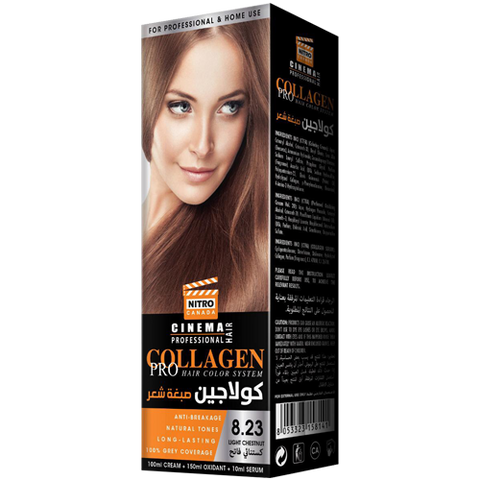 Gështenjë e Lehtë Nitro Canada Cinema Professional Hair Color System