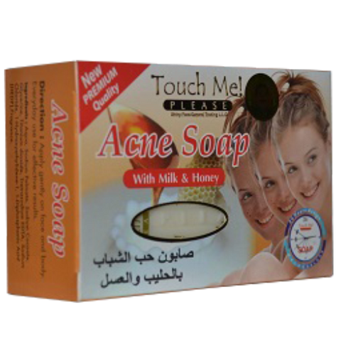 Touch Me Sapun Anti Akne me Qumesht dhe Mjalet