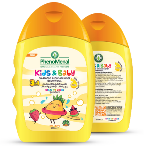 Shampo Phenomenal 3 ne 1 per Femije dhe Bebe