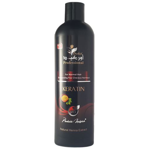 Shampo Orchid Kreatin me Ekstrakte Hena per Flok Normal