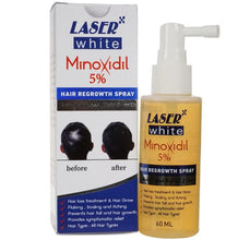 Laser White Minoxidil dhe Shampoja Minoxidil