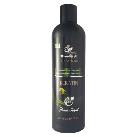 Shampo Orchid Kreatin me Ekstrakte te Vajit te Ullirit per Flok me Kacurela