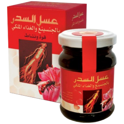 Mjalt Sidri me Qumësht Blete dhe Ginseng Korean