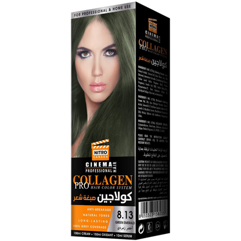 Smerald Jeshil Nitro Canada Cinema Professional Hair Color System