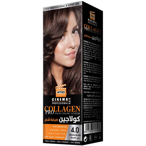 Kafe e Mesme Nitro Canada Cinema Professional Hair Color System