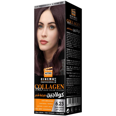 Gështenjë e Errët Nitro Canada Cinema Professional Hair Color System