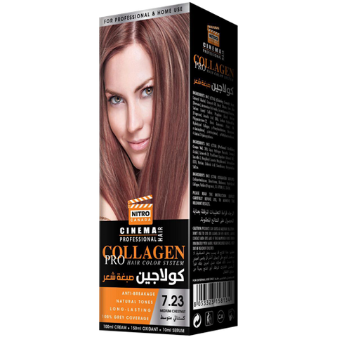 Gështenjë e Mesme Nitro Canada Cinema Professional Hair Color System