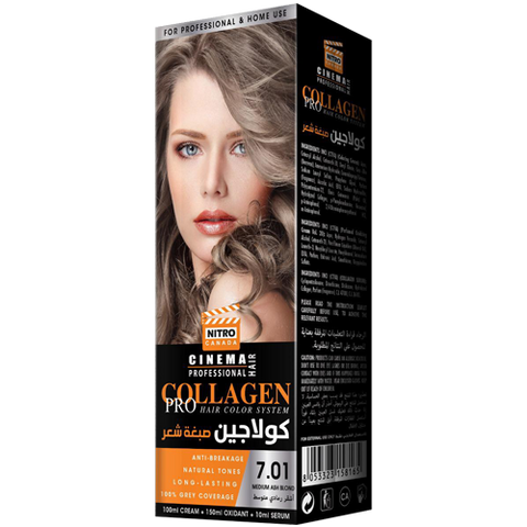 E Hirët Mesatare Bjond Nitro Canada Cinema Professional Hair Color System