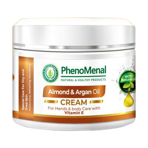 Krem me Vitamine E + Vaj Argani & Vaj Bajamesh