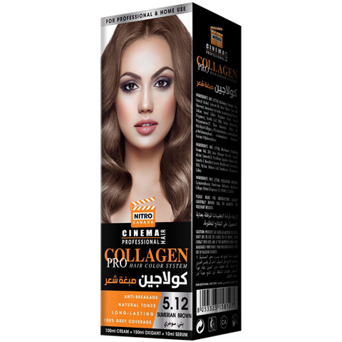 Kafe Sumeriane Nitro Canada Cinema Professional Hair Color System