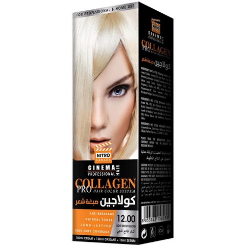 Dëborë e Lehtë Bjond Nitro Canada Cinema Professional Hair Color System